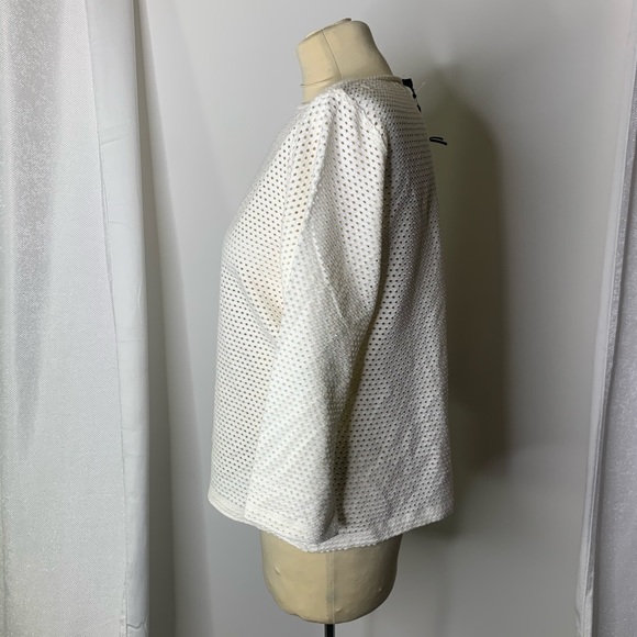 Worth New York honeycomb boxy top - Picture 3 of 8